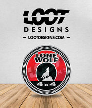 Load image into Gallery viewer, WOLF RATED Badge for Offroad Vehicle