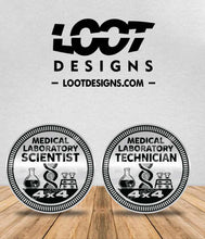 Load image into Gallery viewer, MED LAB SCIENTIST / TECH Badge for Offroad Vehicle
