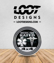 Load image into Gallery viewer, MEDIC/RN RATED Badge for Offroad Vehicle