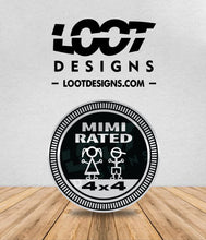 Load image into Gallery viewer, MIMI RATED Badge for Offroad Vehicle