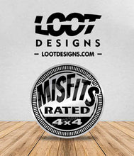 Load image into Gallery viewer, RUDOLPH (& MISFITS) RATED Badge for Offroad Vehicle