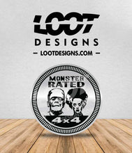 Load image into Gallery viewer, MONSTER RATED Badge for Offroad Vehicle