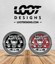 Load image into Gallery viewer, MUTT RATED Badge for Offroad Vehicle