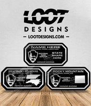 Load image into Gallery viewer, NATIONAL PARKS (USA) Honor Badge for Offroad Vehicle