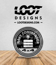 Load image into Gallery viewer, NAVY RATED Badge for Offroad Vehicle