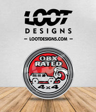 Load image into Gallery viewer, OBX / HATTERAS RATED Badge for Offroad Vehicle