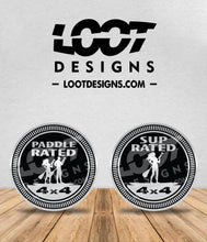 Load image into Gallery viewer, PADDLE RATED Badge for Offroad Vehicle