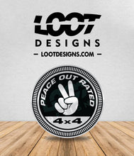 Load image into Gallery viewer, YOUR VEHICLE'S NAME RATED Badge for Offroad Vehicle