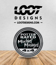 Load image into Gallery viewer, POTTER RATED Badge for Offroad Vehicle