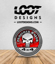 Load image into Gallery viewer, PUNISHER RATED Badge for Offroad Vehicle