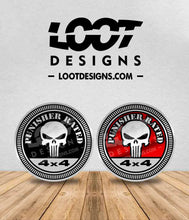 Load image into Gallery viewer, PUNISHER RATED Badge for Offroad Vehicle