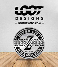 Load image into Gallery viewer, RIVER CITY W R A N G L E R Z (RCW) - Badge for Offroad Vehicle Club