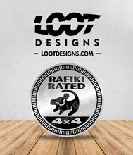 Load image into Gallery viewer, HAKUNA MATATA / RAFIKI RATED Badge for Offroad Vehicle