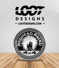 Load image into Gallery viewer, REDHEAD RATED Badge for Offroad Vehicle