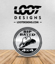 Load image into Gallery viewer, YELLOWSTONE RATED (Y, RIP, BETH) Badge for Offroad Vehicle