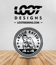 Load image into Gallery viewer, ROSIE RATED Badge for Offroad Vehicle
