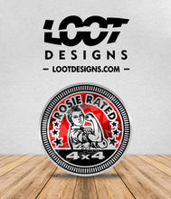Load image into Gallery viewer, ROSIE RATED Badge for Offroad Vehicle