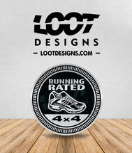 Load image into Gallery viewer, RUNNING RATED Badge for Offroad Vehicle