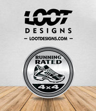 Load image into Gallery viewer, RUNNING RATED Badge for Offroad Vehicle