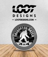 Load image into Gallery viewer, SASQUATCH / YETI / BIGFOOT RATED Badge for Offroad Vehicle