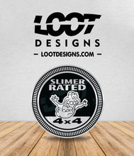 Load image into Gallery viewer, GHOSTBUSTERS RATED Badge for Offroad Vehicle