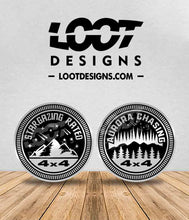 Load image into Gallery viewer, STARGAZING RATED / AURORA CHASING Badge for Offroad Vehicle