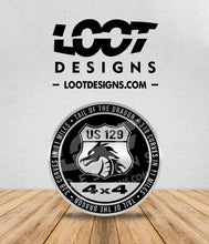 Load image into Gallery viewer, TAIL OF THE DRAGON - US 129 Badge for Offroad Vehicle