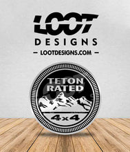 Load image into Gallery viewer, TETON / GRIZZ 399 RATED Badge for Offroad Vehicle