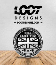 Load image into Gallery viewer, UK RATED Badge for Offroad Vehicle
