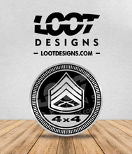 Load image into Gallery viewer, USMC RANKS Badge for Offroad Vehicle