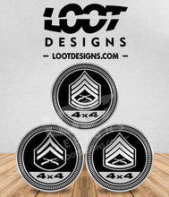 Load image into Gallery viewer, USMC RANKS Badge for Offroad Vehicle