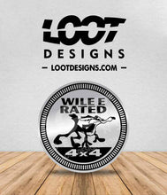 Load image into Gallery viewer, WILE E / ROAD RUNNER RATED Badge for Offroad Vehicle