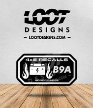 Load image into Gallery viewer, 4xE RECALLS Honor Badge for Offroad Vehicle