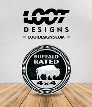 Load image into Gallery viewer, BUFFALO RATED Badge for Offroad Vehicle