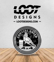 Load image into Gallery viewer, COWGIRL RATED Badge for Offroad Vehicle