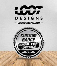 Load image into Gallery viewer, YOUR VEHICLE'S NAME RATED Badge for Offroad Vehicle