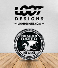 Load image into Gallery viewer, DRAGON RATED Badge for Offroad Vehicle