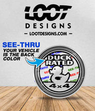 Load image into Gallery viewer, DUCK RATED Badge for Offroad Vehicle