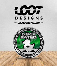 Load image into Gallery viewer, DUCK RATED Badge for Offroad Vehicle
