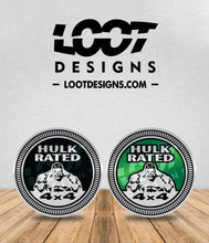 Load image into Gallery viewer, HULK RATED Badge for Offroad Vehicle