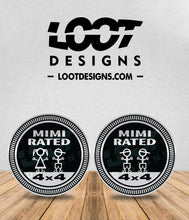Load image into Gallery viewer, MIMI RATED Badge for Offroad Vehicle