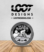 Load image into Gallery viewer, MTB RATED Badge for Offroad Vehicle