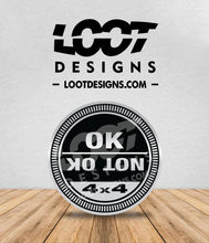 Load image into Gallery viewer, OK / NOT OK Badge for Offroad Vehicle
