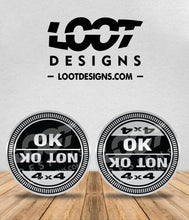 Load image into Gallery viewer, OK / NOT OK Badge for Offroad Vehicle