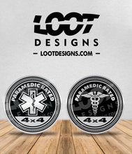 Load image into Gallery viewer, PARAMEDIC RATED Badge for Offroad Vehicle