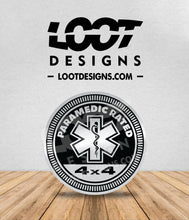 Load image into Gallery viewer, PARAMEDIC RATED Badge for Offroad Vehicle