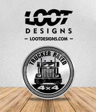 Load image into Gallery viewer, TRUCKER / TRUCKER'S WIFE RATED Badge for Offroad Vehicle