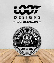 Load image into Gallery viewer, VADER / MUSTAFAR RATED Badge for Offroad Vehicle