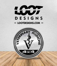 Load image into Gallery viewer, VETERINARIAN RATED / VETERINARY TECHNICIAN Badge for Offroad Vehicle