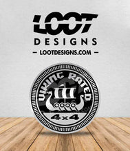 Load image into Gallery viewer, VIKING RATED Badge for Offroad Vehicle